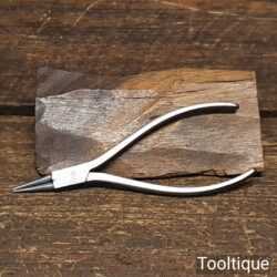 Vintage Pair German Box Jointed Watchmakers Round Nose Pliers - Good Condition