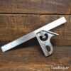 Vintage Rabone Cast Steel Adjustable Combination Square - Fully Refurbished