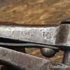 Vintage WW2 Sprung Loaded Cast Steel Hand Vice 1 ⅜” Jaws 1942 Broad Arrow