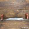 Vintage W. Gilpin Curved Face Drawknife 10 ½” Cutting Edge - Sharpened Honed