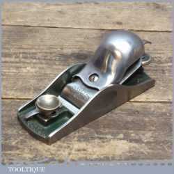 Scarce Vintage Edward Preston No: 118 Adjustable Throat Block Plane