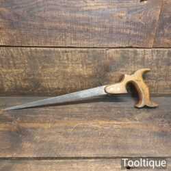 Vintage Carpenters 12” Keyhole Saw 7 TPI - Sharpened Ready To Use