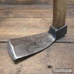 Vintage Brades Carpenter’s Adze 28 ½” Hickory Handle - Sharpened Honed