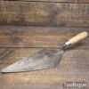 Vintage 11” W.H.S Hunt & Son (Brades) Bricklayer’s Left-Handed Trowel - Good Condition