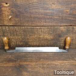 Vintage Carpenter’s Drawknife 10 ¾” Cutting Edge - Sharpened Honed