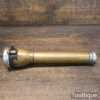 Vintage 1920's Miners Brass Safety Torch - Original Condition