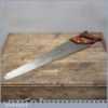 Vintage Sharp Sandvik 22” Cross Cut Hand Saw With 10 tpi