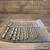 Vintage Set of 12 Ridgeway Spur Auger Bits 1" - 1/4" - Sharpened Ready To Use