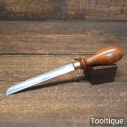 Vintage George Barnsley 5" Leatherworking Clickers Knife - Ready For Use