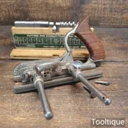 Vintage Stanley England No: 50 Combination Plough Plane - Fully Refurbished