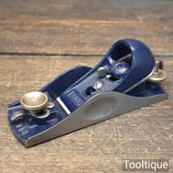 Vintage Record No: 09 ½ Adjustable Throat Block Plane - Fully Refurbished