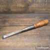 Vintage ²⁷/₃₂" William Marples Cast Steel Greenwood Socket Mortice Chisel - Sharpened Honed