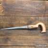 Vintage Carpenter’s 13” Keyhole Saw 7 tpi - Sharpened Ready To Use