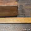 Vintage Griffiths Norwich 22” Beechwood Trying Plane - Lapped Flat Ready To Use
