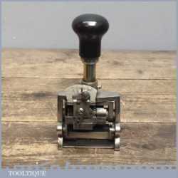 Vintage Leda 12-s Automatic Number Stamp Machine