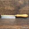 Vintage Toga 5” Gentleman’s Brass Back Saw 25 TPI - Sharpened Ready To Use