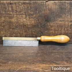 Vintage Toga 5” Gentleman’s Brass Back Saw 25 TPI - Sharpened Ready To Use