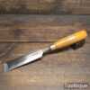 Vintage W. Thompson & Sons Carpenter’s 1 ½” Bevel Edge Chisel - Sharpened Honed