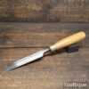 Vintage E.A. Bell & Son Carpenter’s 1 ³⁄₁₆” Bevel Edge Chisel - Sharpened Honed