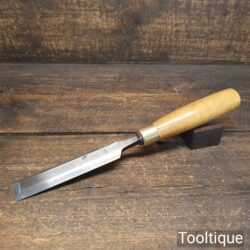 Vintage E.A. Bell & Son Carpenter’s 1 ³⁄₁₆” Bevel Edge Chisel - Sharpened Honed