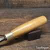 Vintage E.A. Bell & Son Carpenter’s 1 ³⁄₁₆” Bevel Edge Chisel - Sharpened Honed