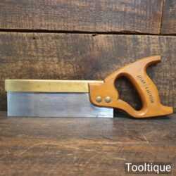 Vintage No: 52 Spear & Jackson 8” Brass Back Dovetail Saw 20 TPI - Sharpened