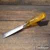 Vintage W. Marples Shamrock Shatterproof 1” Bevel Edge Chisel - Sharpened Honed