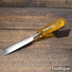 Vintage W. Marples Shamrock Shatterproof 1” Bevel Edge Chisel - Sharpened Honed