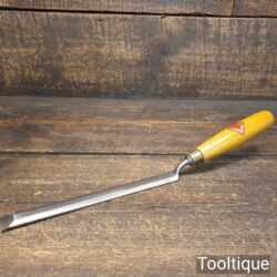 Scarce Vintage Henry Taylor Diamic ¾” Cranked Bevel Edge Chisel - Sharpened Honed