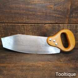 Vintage Warranted Superior Majestic 13” Floorboard Saw 9 TPI - Sharpened