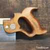 Vintage W. Tyzack & Turner Nonpareil 12” Brass Back Tenon Saw 15 TPI - Sharpened