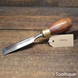 Vintage W. Marples & Sons 1” Bevel Edge Palm Chisel - Sharpened Honed