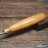 Vintage 1” Ashley Iles Woodcarving Spoon Gouge Chisel - Sharpened Honed
