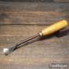Vintage 1” J.B. Addis No: 26 Woodcarving Spoon Gouge Chisel - Sharpened Honed