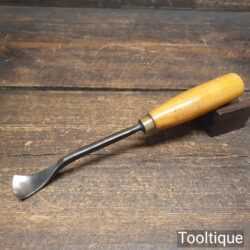 Vintage 1” J.B. Addis No: 26 Woodcarving Spoon Gouge Chisel - Sharpened Honed