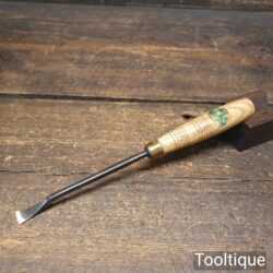 Vintage ⁷⁄₁₆” Acorn Henry Taylor No: 21 Woodcarving Spoon Bit Chisel - Sharpened Honed