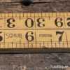 Vintage Schuil Holland No: 800374 Beechwood & Brass Imperial Folding Rule - Good Condition