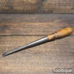 Vintage Thomas Ibbotson 1/2” Cast Steel Socketed Mortice Chisel - Sharpened Honed