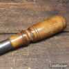 Vintage Thomas Ibbotson 1/2” Cast Steel Socketed Mortice Chisel - Sharpened Honed