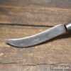 Vintage Basket Weavers Serrated Curved Knife Stamped H1 Sheffield