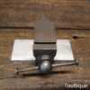 Vintage Watchmakers Cast Steel Anvil & Vice 1 ⅛” jaws - Good Condition