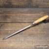 Vintage Ward ⅜” Bevel Edge Paring Chisel Ash Handle - Sharpened Honed
