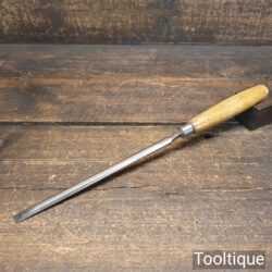 Vintage Ward ⅜” Bevel Edge Paring Chisel Ash Handle - Sharpened Honed