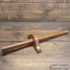Vintage Cabinet Makers 17 ½” Beechwood & Oak Panel Marking Gauge - Good Condition