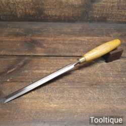 Vintage W. Marples & Sons ⅝” Cast Steel Paring Bevel Edge Chisel - Sharpened Honed