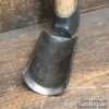 Vintage Hand Forged Hollowing Hand Adze 2” Curved Blade - Good Condition