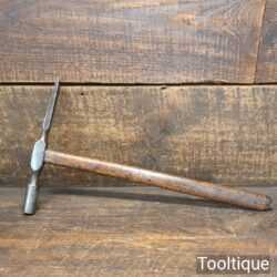 Vintage Saddlers Hammer With Beechwood Handle - Fully Refurbished