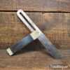 Vintage 9” Rosewood & Brass Carpenters Bevel - Good Condition