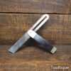 Vintage 9” Rosewood & Brass Carpenters Bevel - Good Condition
