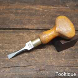 Vintage Footprint Coffin Makers Screwdriver ¹³⁄₃₂” Flat End - Good Condition